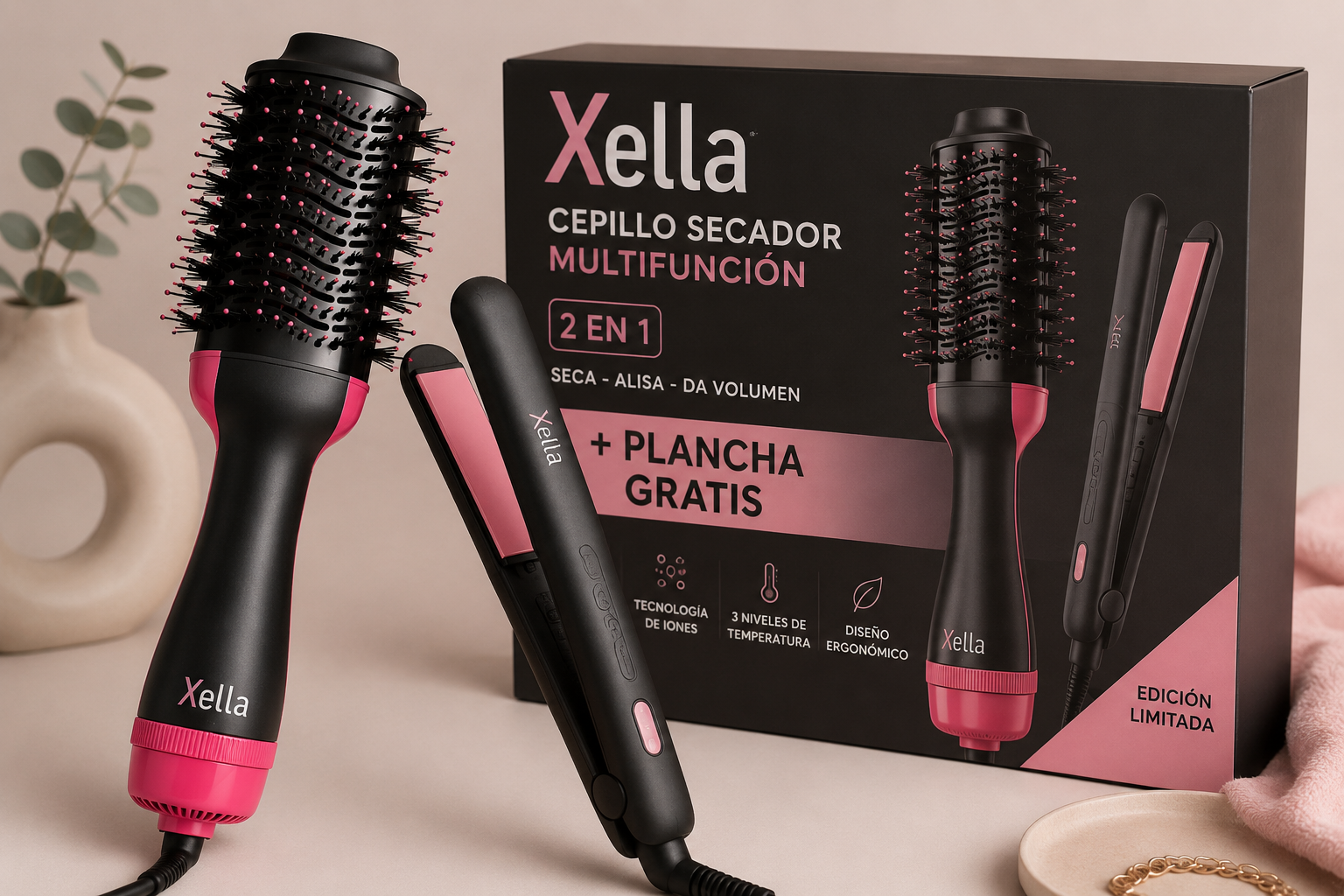 Cepillo + Plancha GRATIS por tiempo limitado