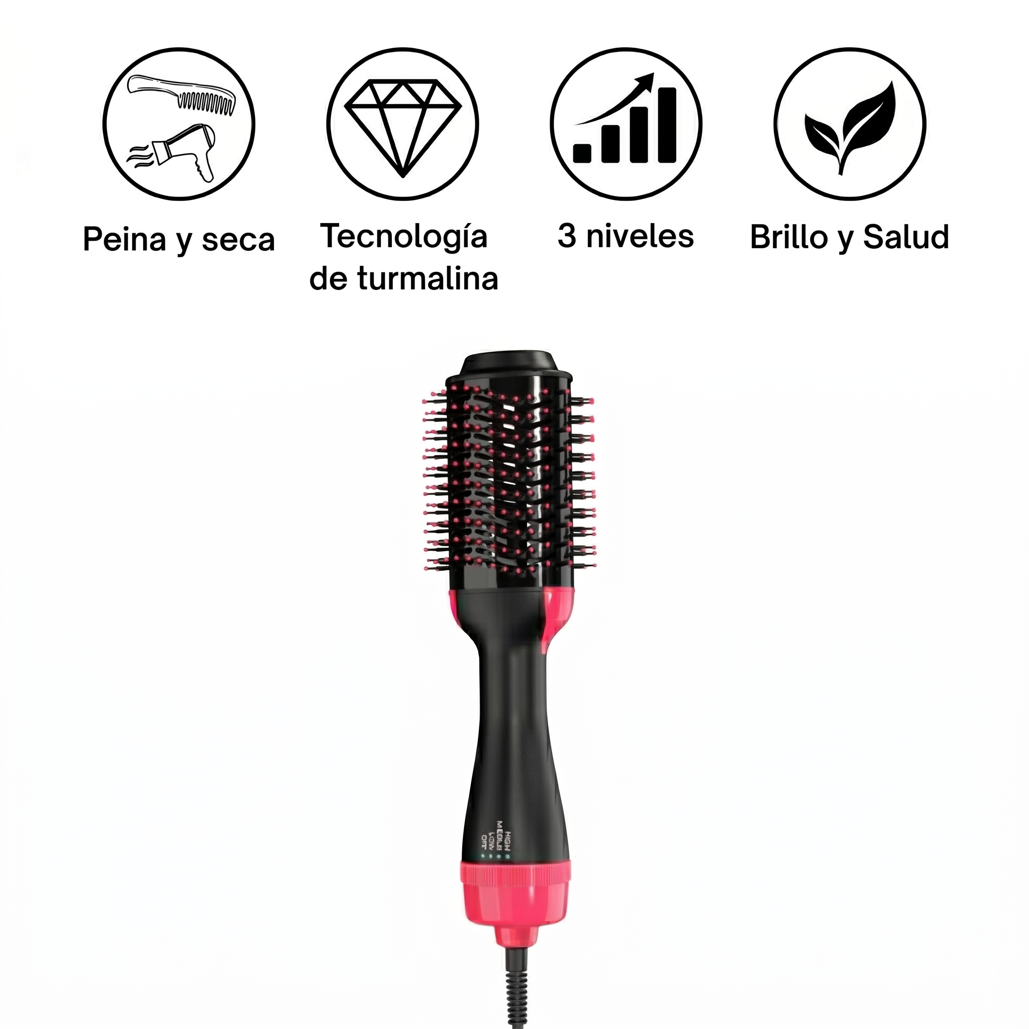 Cepillo secador multifunción