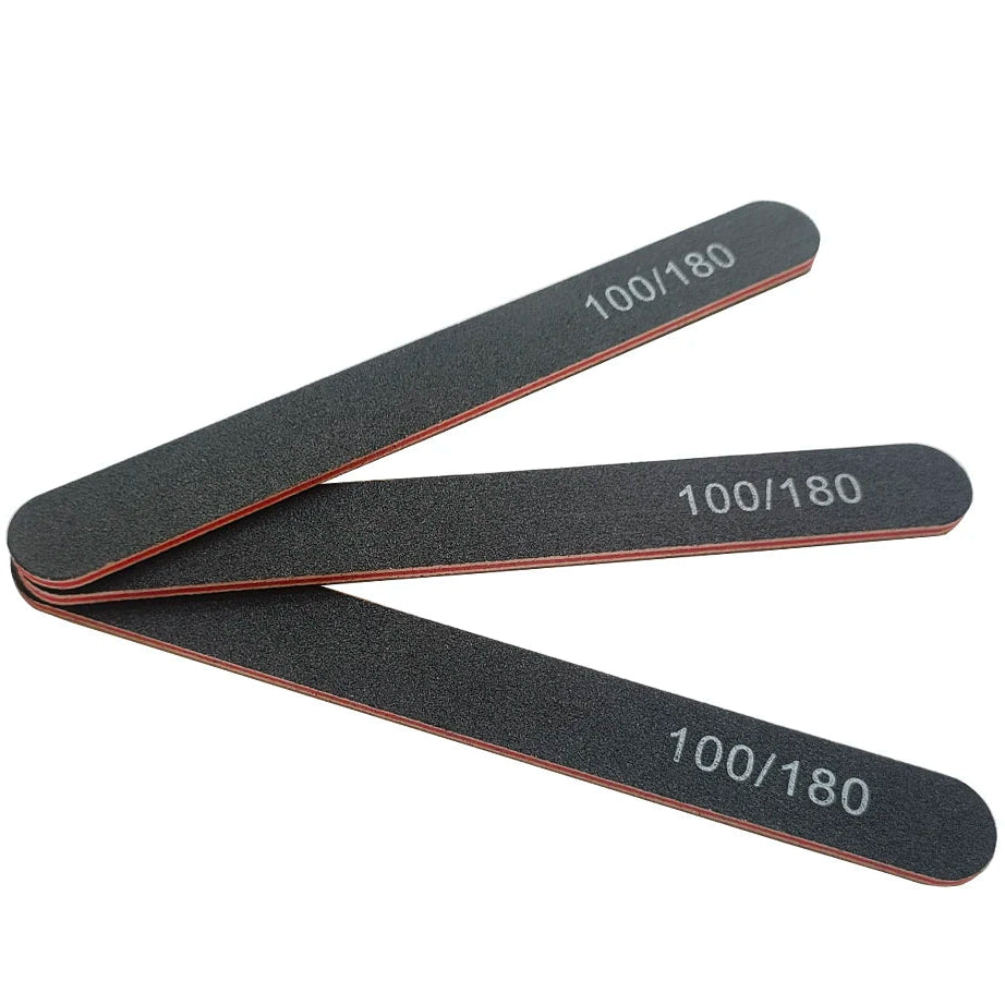 Lima de Uñas 100/180 Grano Media Luna